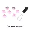 Toetsenbordkap HyperX Rubber Keycaps gaming-accessoireset Roze US-layout voor HyperX en Cherry MX-stijl schakelaars