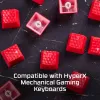 Toetsenbordkap HyperX Rubber Keycaps gaming-accessoireset Roze US-layout voor HyperX en Cherry MX-stijl schakelaars