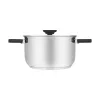 Resto Kitchenware Anser 3,2 L ronde zwarte RVS
