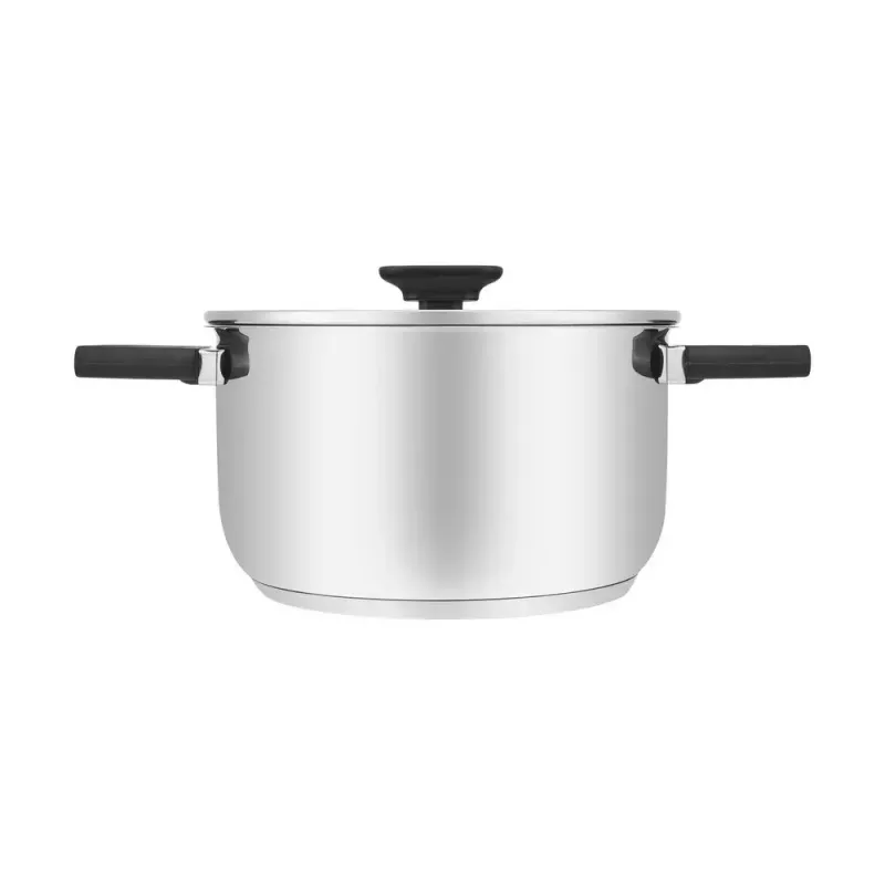 Resto Kitchenware Anser 3,2 L ronde zwarte RVS