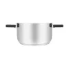 Resto Kitchenware Anser 3,2 L ronde zwarte RVS