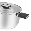Resto Kitchenware Anser 3,2 L ronde zwarte RVS