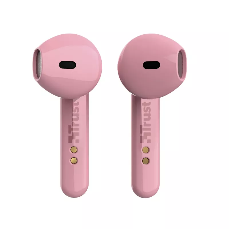 Trust Primo headset True Wireless Stereo (TWS) in-ear hoofdtelefoon bellen/muziek Bluetooth roze