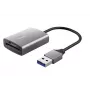 Trust Dalyx 24135 kaartlezer, USB 3.2 Gen 1, microSD/SD/SDHC/SDXC, zilver