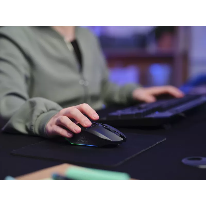 Trust GXT 112 FELOX muis gaming rechtshandig RF draadloos 4800 DPI