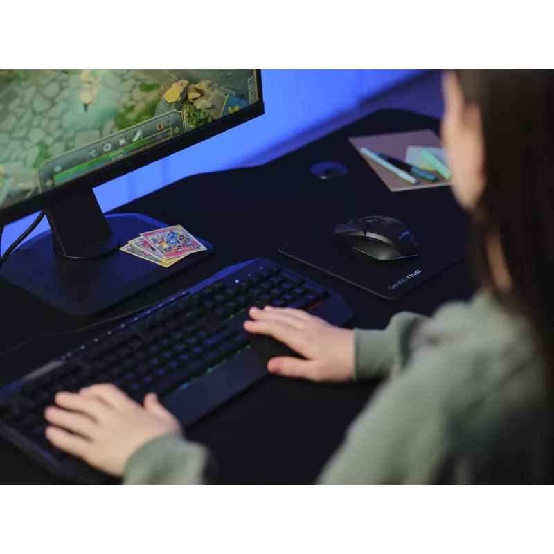 Trust GXT 112 FELOX muis gaming rechtshandig RF draadloos 4800 DPI