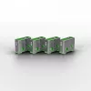 Poortblokkering Lindy USB-poortblokkering 4-pack kleurcode groen
