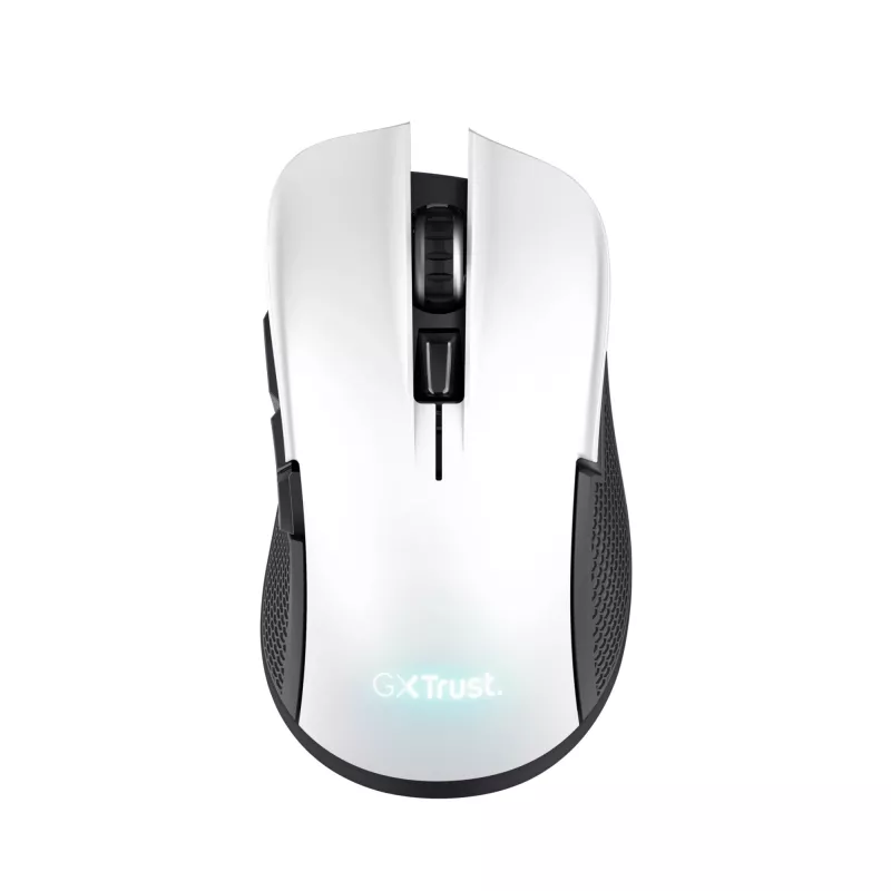 Trust GXT 923W YBAR muis gaming rechtshandig RF draadloos optisch 7200 DPI