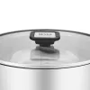 Resto Kitchenware Anser 4,4 L rond zwart roestvrij staal