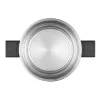 Resto Kitchenware Anser 4,4 L rond zwart roestvrij staal