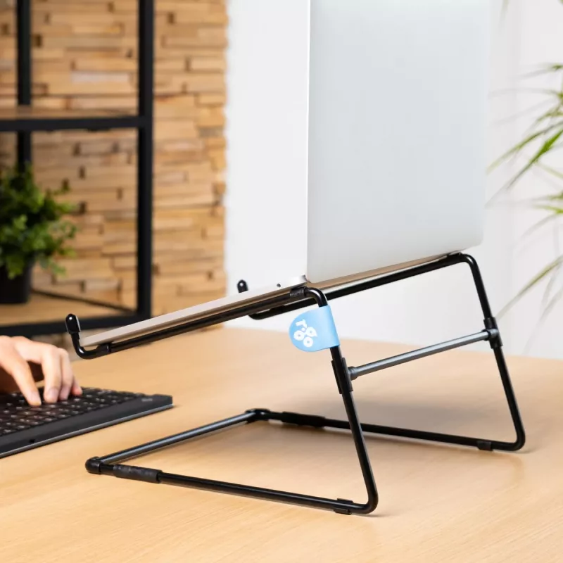 R-Go Tools laptopstandaard R-Go Steel Office, geschikt voor 10-22 inch, zwart