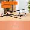R-Go Tools laptopstandaard R-Go Steel Office, geschikt voor 10-22 inch, zwart