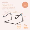 R-Go Tools laptopstandaard R-Go Steel Office, geschikt voor 10-22 inch, zwart