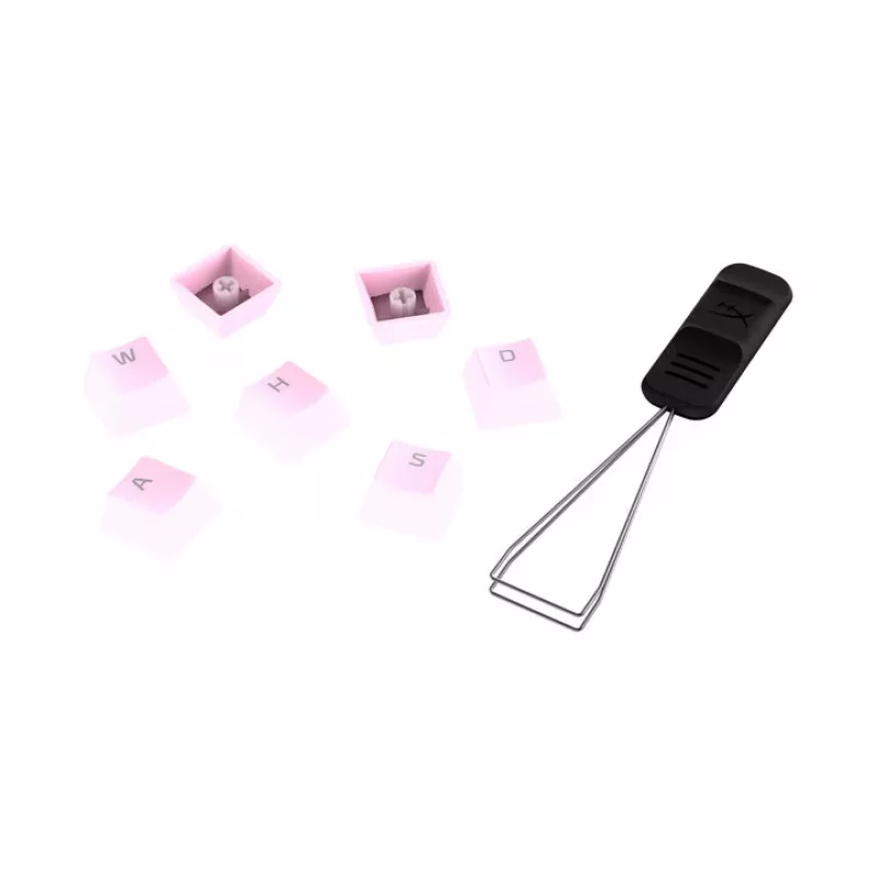 HyperX 519T9AA PBT-toetsdoppen, volledige set, US-indeling, roze