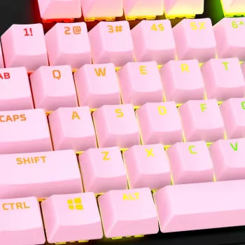 HyperX volledige keycap-set - PBT (roze)