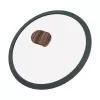 Resto Kitchenware Ran braadpan 2,4 l, rond, zwart, met hout