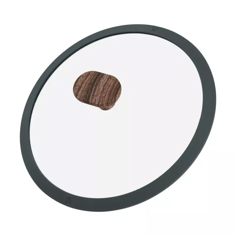 Resto Kitchenware Ran braadpan 2,4 l, rond, zwart, met hout
