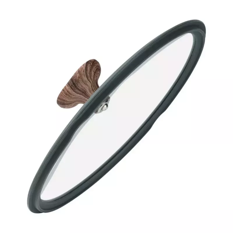 Resto Kitchenware Ran braadpan 2,4 l, rond, zwart, met hout