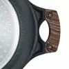 Resto Kitchenware Ran braadpan 2,4 l, rond, zwart, met hout
