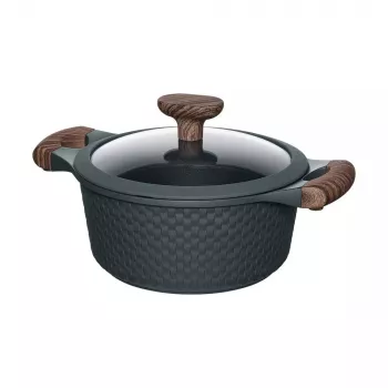 Resto Kitchenware Ran 2,4 L rond zwart hout