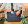 Trust Lisboa aktetas 40,6 cm 16 inch blauw 2 vakken