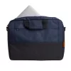Trust Lisboa aktetas 40,6 cm 16 inch blauw 2 vakken