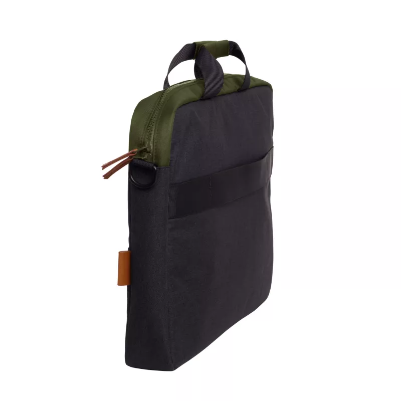 Trust Lisboa 25245 laptop-schoudertas 16 inch (40,6 cm), bovenlader, polyester, afneembare schouderband, groen