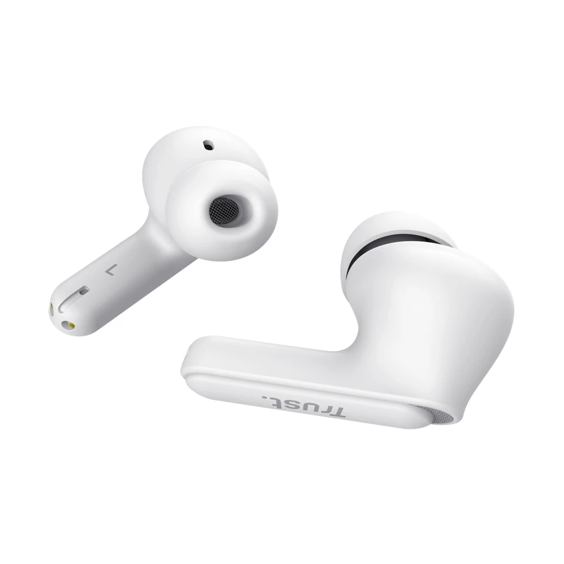 Trust Yavi headset True Wireless Stereo (TWS) in-ear bellen/muziek USB Type-C Bluetooth wit