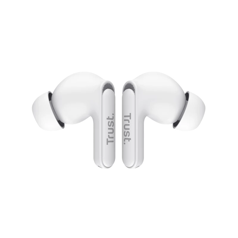 Trust Yavi headset True Wireless Stereo (TWS) in-ear bellen/muziek USB Type-C Bluetooth wit