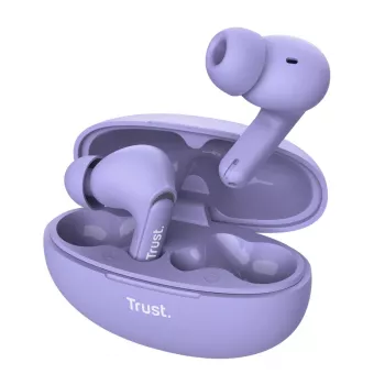 Trust Yavi headset True Wireless Stereo (TWS) in-ear bellen/muziek USB Type-C Bluetooth paars