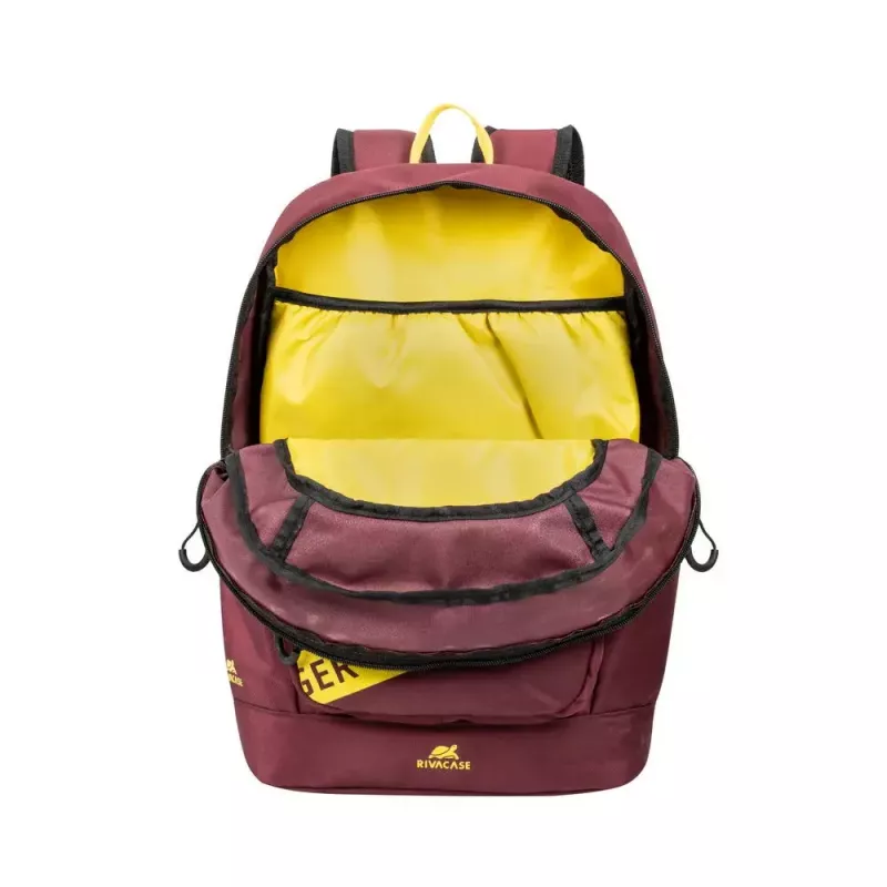 Rivacase 5421 Urban laptoprugzak 13,3 inch (33,8 cm), 14 l, bordeauxrood