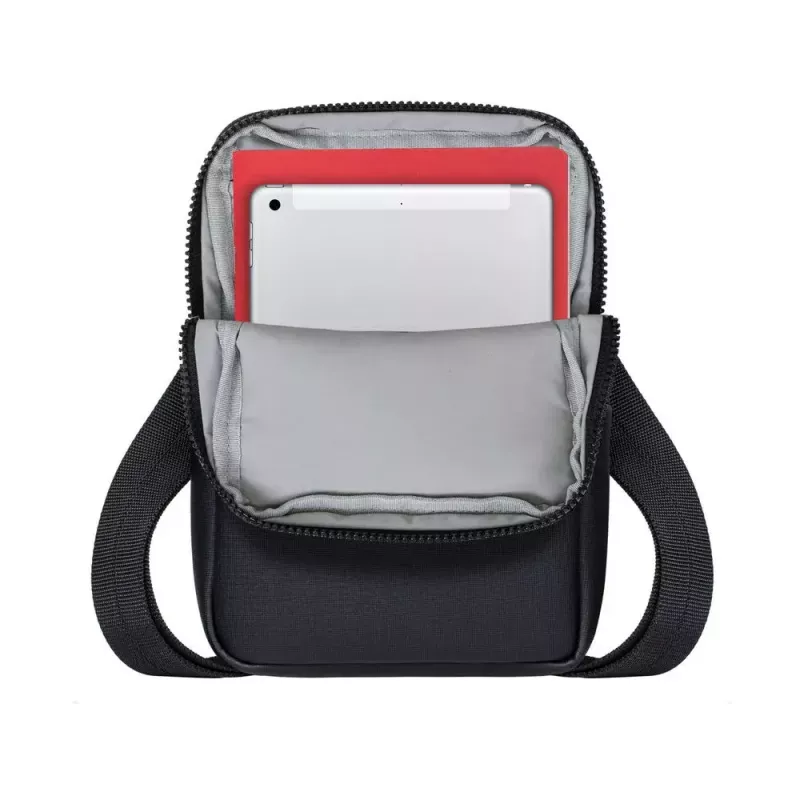 Messenger-tas Rivacase 8810 voor tablets tot 20,3 cm (8 inch) — polyurethaan & polyester, 0,28 kg