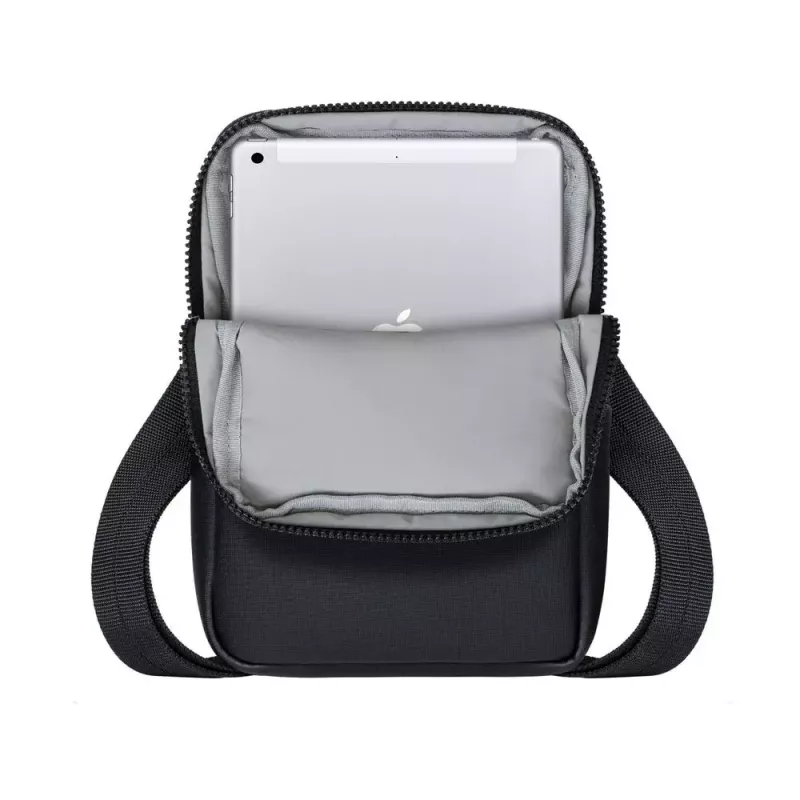 Messenger-tas Rivacase 8810 voor tablets tot 20,3 cm (8 inch) — polyurethaan & polyester, 0,28 kg