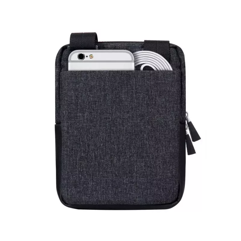 Messenger-tas Rivacase 8810 voor tablets tot 20,3 cm (8 inch) — polyurethaan & polyester, 0,28 kg