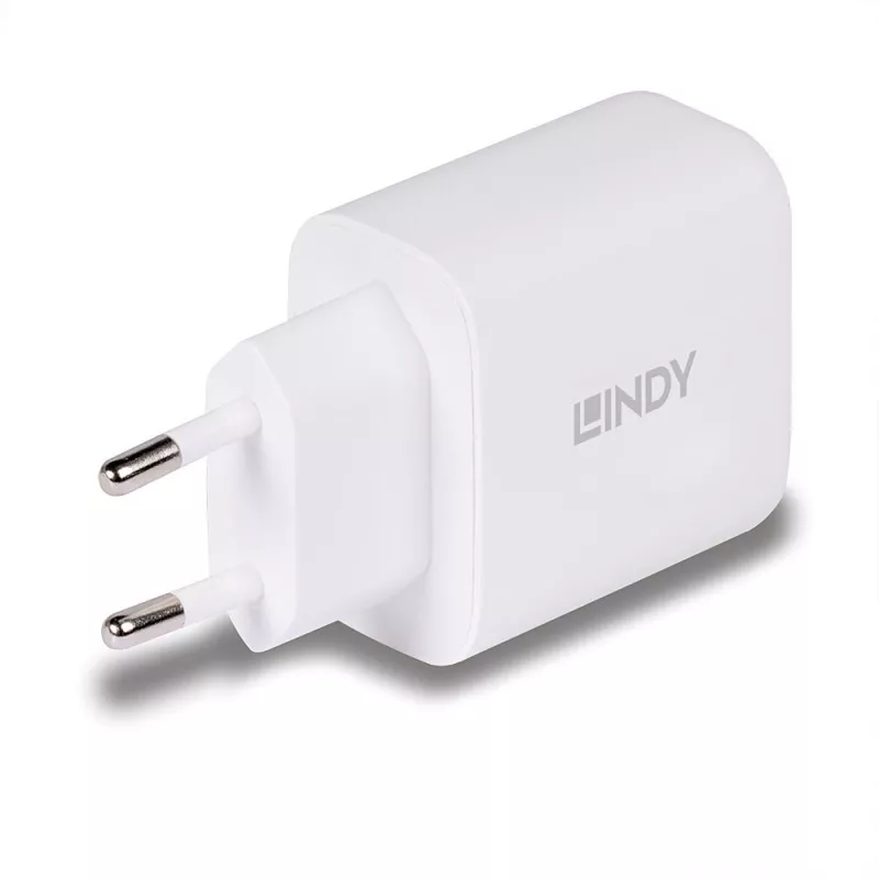 Lindy 73428 mobiele oplader universeel wit AC snelladen indoor