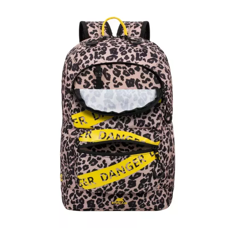 Rivacase 5421 Urban laptoprugzak 13,3 inch (33,8 cm), 14 l, luipaard