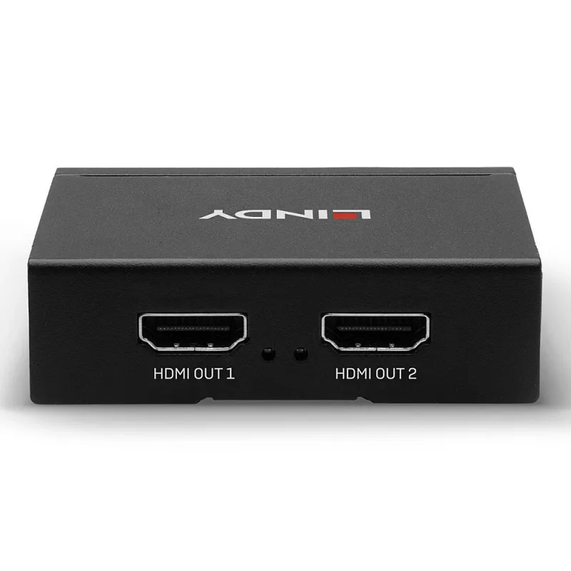 Lindy HDMI 4K-splitter 2 poorten 3D, 2160p30