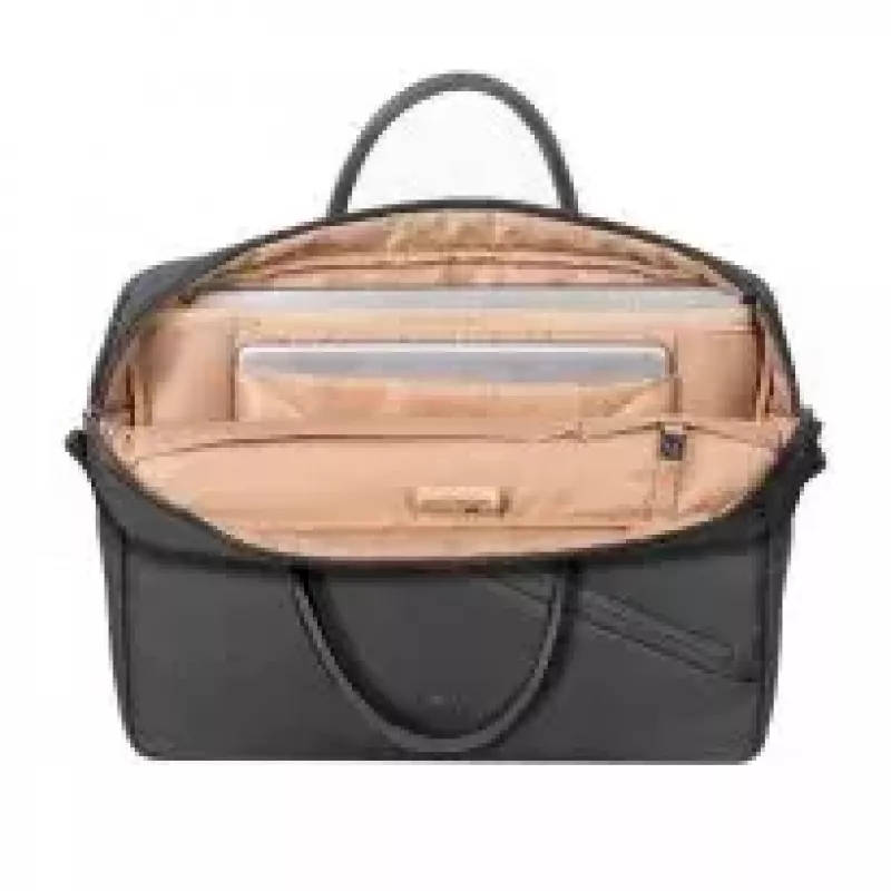 Toploader-hoes Rivacase 8124 35,6 cm (14 inch) zwart 2 vakken