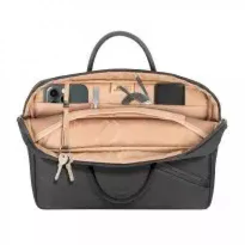 Toploader-hoes Rivacase 8124 35,6 cm (14 inch) zwart 2 vakken