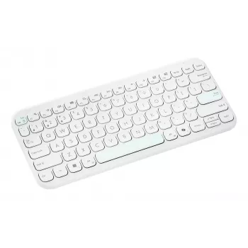 ASUS Marshmallow KW100 Draadloos toetsenbord, iriserend wit