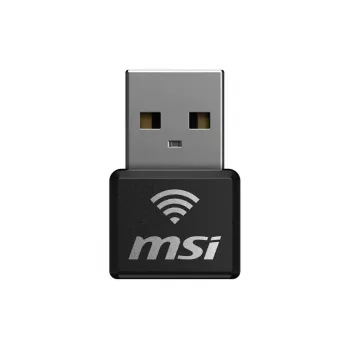USB-adapter MSI AX1800 Nano WiFi USB 2.0 zwart