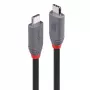 Lindy 0,8 m USB 4 240 W Type-C-kabel, Anthra Line
