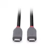 Lindy 0,8 m USB 4 240 W Type-C-kabel, Anthra Line