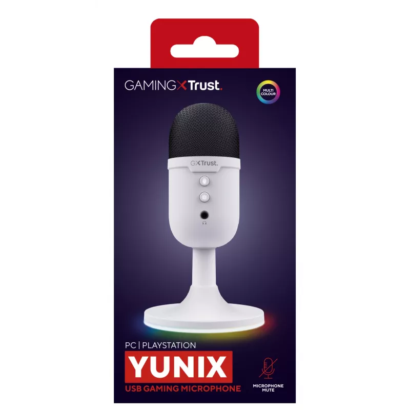 Trust GXT 234P Yunix wit tafelmicrofoon
