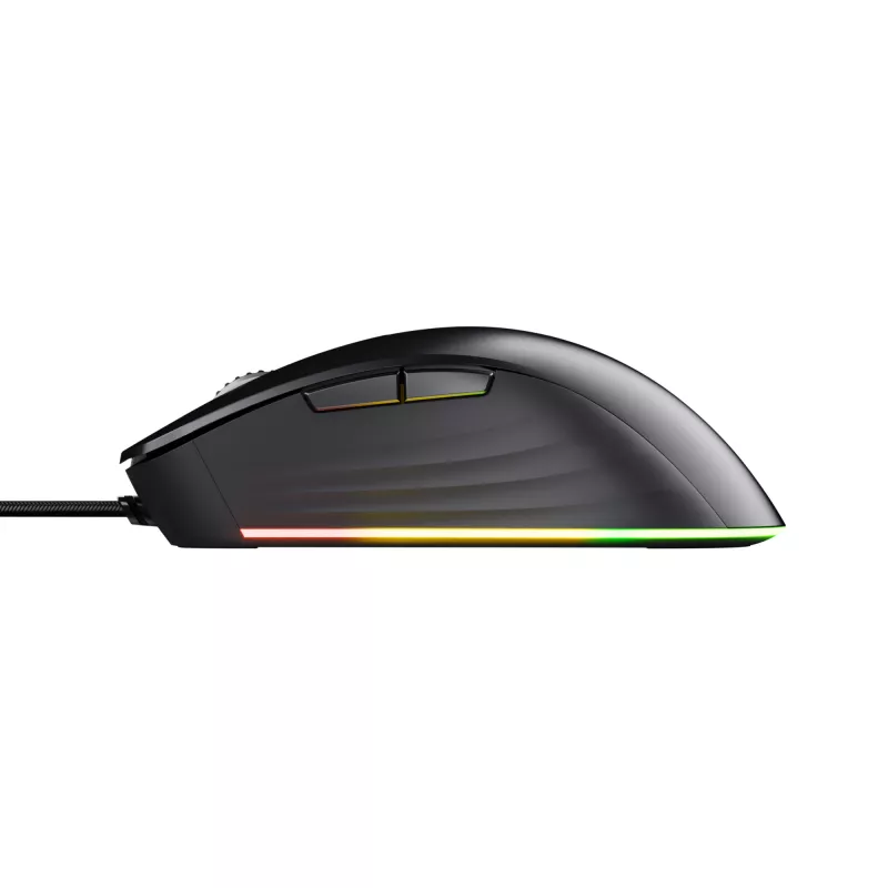 Trust GXT924 YBAR+ gamingmuis rechtshandig USB Type-A optisch 25600 DPI