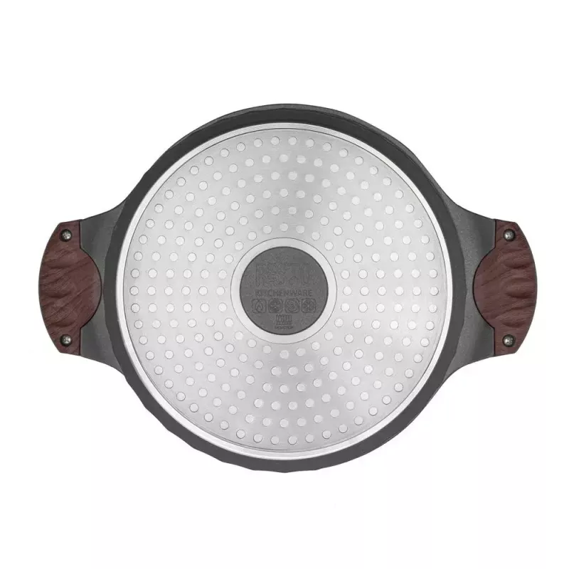 Resto Kitchenware Capella 4,6 L ronde zwart hout