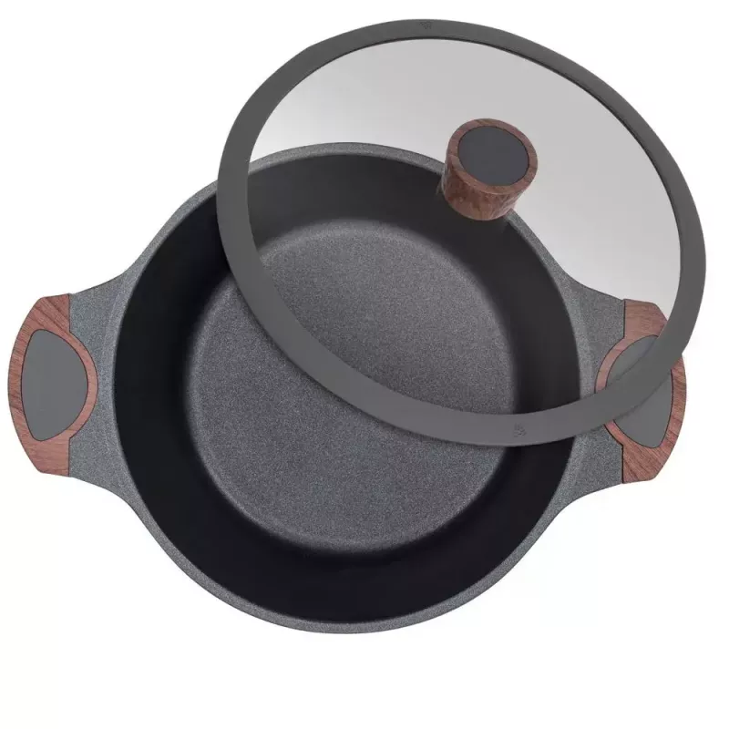 Resto Kitchenware Capella 4,6 L ronde zwart hout