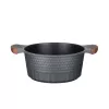 Resto Kitchenware Capella 4,6 L ronde zwart hout