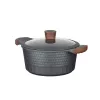 Resto Kitchenware Capella 4,6 L ronde zwart hout