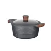 Resto Kitchenware Capella 4,6 L ronde zwart hout